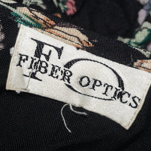 Vintage 80s Floral Midi Dress - Picture 5 of 8